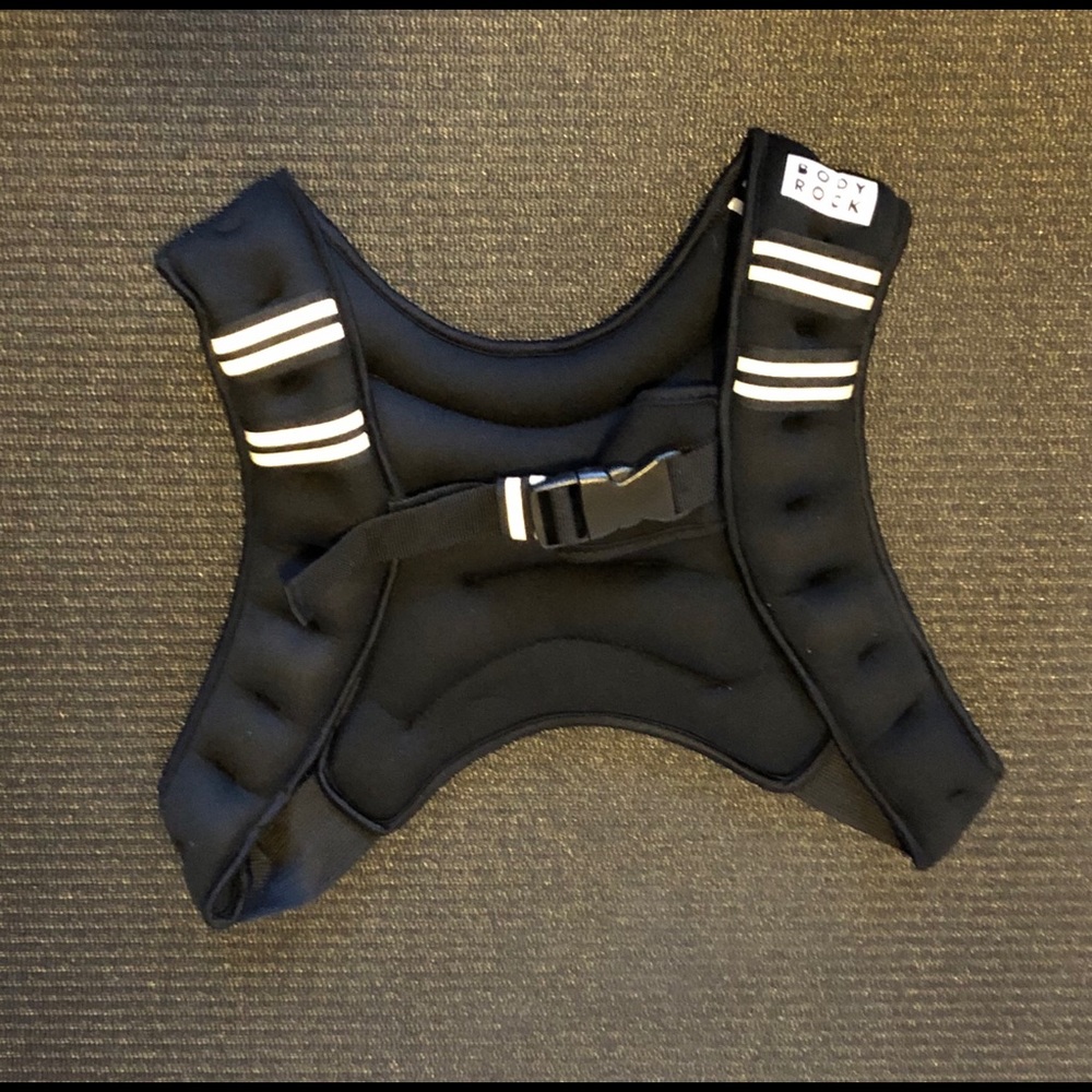 Body Rock 12lb weighted Vest Black